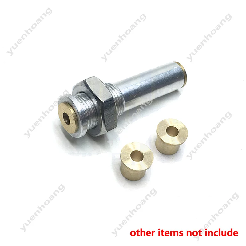 10PCS Mini Messing Buchse Welle 2mm 3mm 4mm 5mm Ruder Flansch Wellenanlage Hülse Lager für RC Köder Boot DIY Modell Zubehör