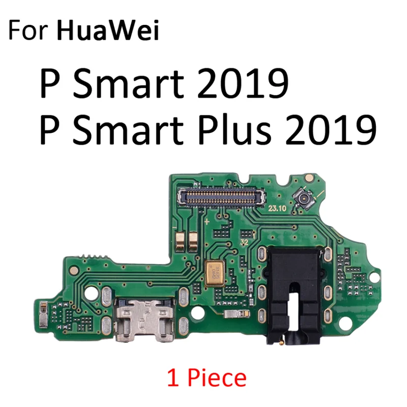 منفذ شحن USB لهواوي ميت 20X10 9 Pro Lite P Smart Plus 2019 2020 2021 موصل مجلس الكابلات المرنة مع ميكروفون