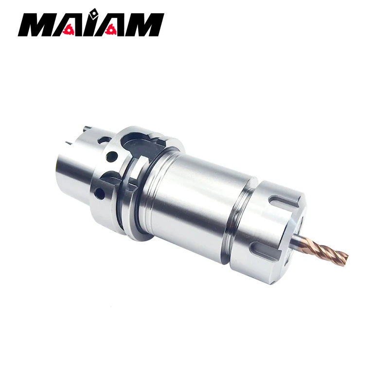 Hsk63a er16 er20 er25 er32 precisão 0.001mm velocidade de balanceamento g2.5 40000rpm suporte de ferramenta cnc de alta velocidade hsk 63a er mandril de fresagem