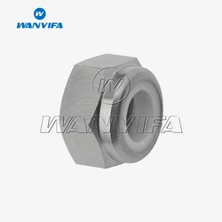 Wanyifa Titanium Ti M3 M4 M5 M6 M8 Nylon Lock Nuts for Bicycle Motorcycle Car