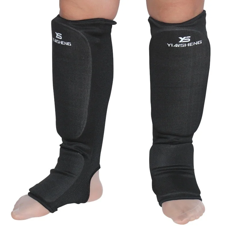 Shin Guards for Karate, Karate, MMA, Muay Thai Shin Pads Protector, Sanda Taekwondo, Ankle Shin Protection