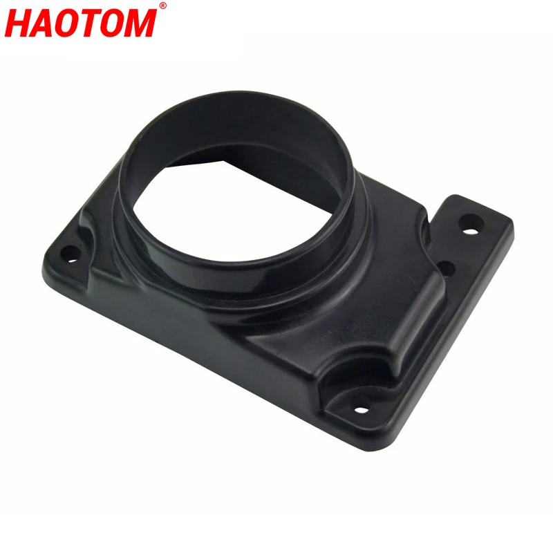 76MM Mass Air Flow Sensor Intake Filter Adapter Plate Black For Mitsubishi 2002 2003 2004 2005 206 Lancer V6 L4