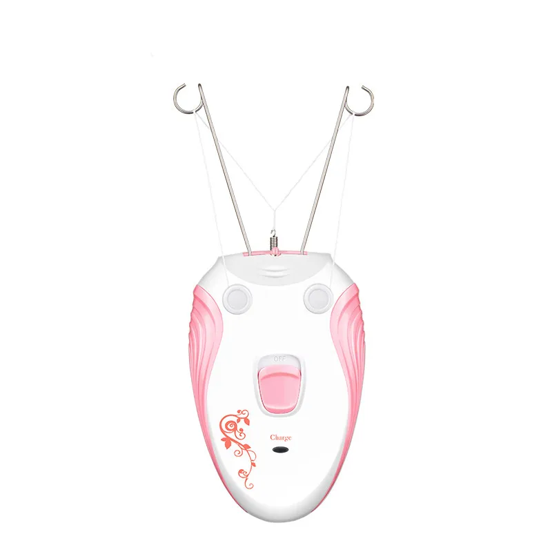 페이셜 헤어 리무버 레이디 면도기 충전식 전기 제 모기 면화 스레드 페이셜 리무버 여성용 레이디 뷰티 케어 기계