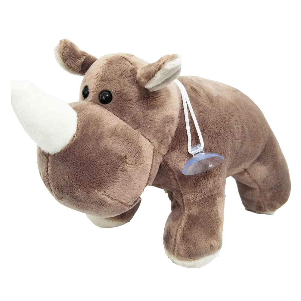 

Animal Grey Rhinoceros Doll Gift Children Stuffed Plush Toy