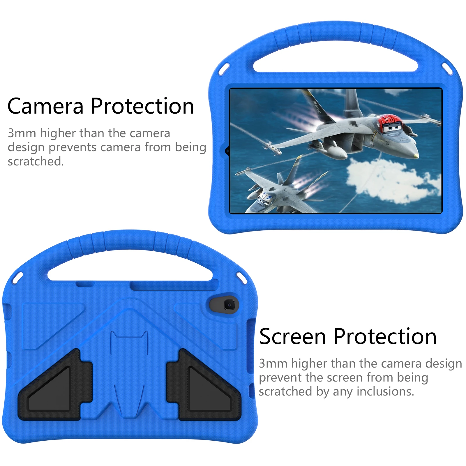 Capa de proteção para tablet, à prova de choque, leve, para crianças, uso profissional, eva, para huawei mediapad 8.0 polegadas, 8.4 polegadas, m5 lite, m6