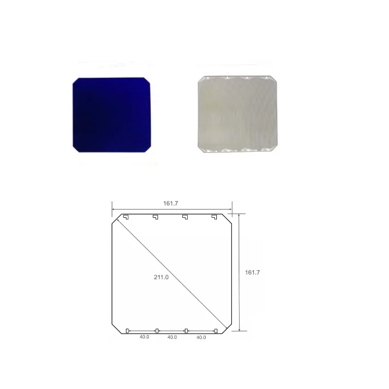 Imagem -06 - Células Solares Ibc Monocristalinas Semi Flexíveis tipo Defetivo Pequeno Conector 50 Pcs 23 de Eficiência 5.8w