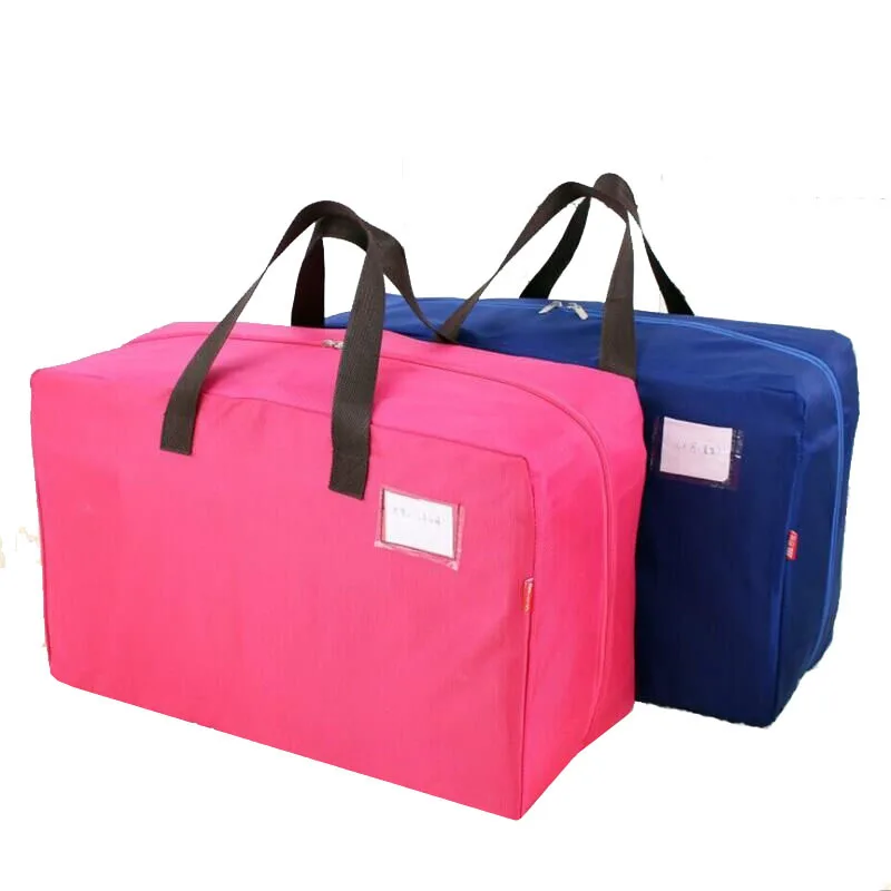 Qualify Clothing Storage Bag Waterproof Travel Storage Bag Portable Quilt Cloth Organizer Clothes Divider Package Folding Bag