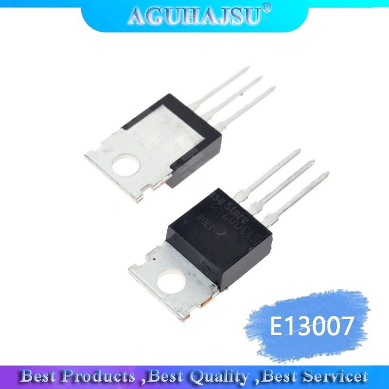 10PCS/Lot Brand New Transistor E13007 E13007-2 MJE13007 e13007 Triode TO-220 Wholesale Electronic 13007