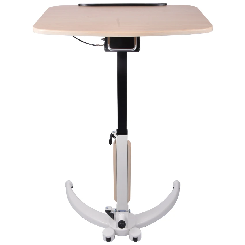 ZH-3 Portable Bedside Table Foldable Indoor Classroom Platform Height Adjustable Podium Table Removable Laptop Sofa Side Table