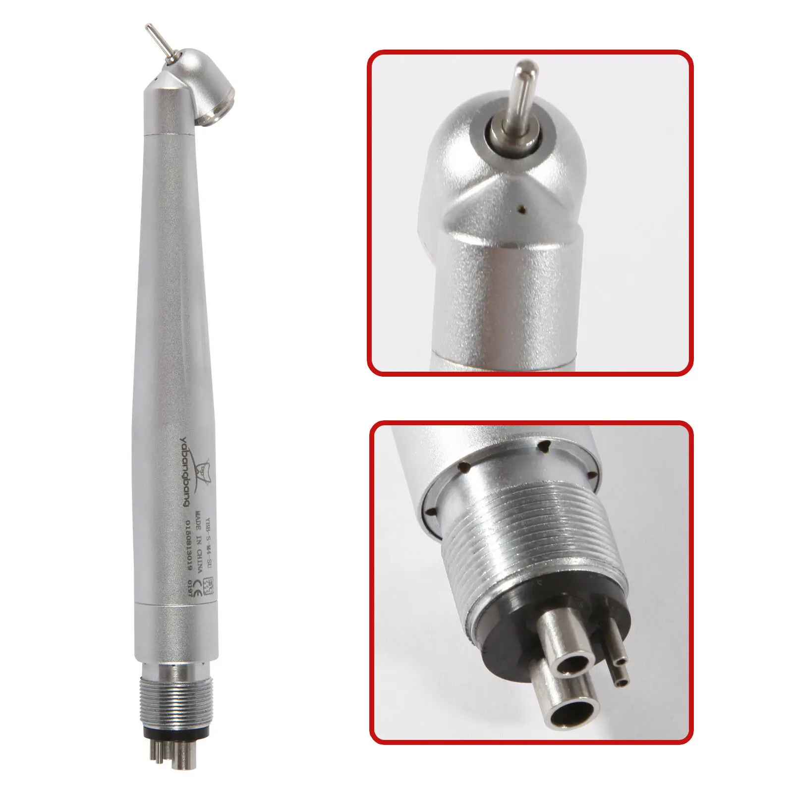 Kavo 45องศาทันตกรรมความเร็วสูง (LED) handpiece Push Turbine Fit NSK 4รู Quick Coupler วัสดุทันตกรรมเครื่องมือ