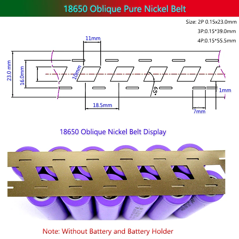 5m 2p 3p reiner Nickelst reifen w Typ Nickel blech verlegt Nickel band Punkts chweiß gerät zum Schweißen 18650 Lithium batterie Solde