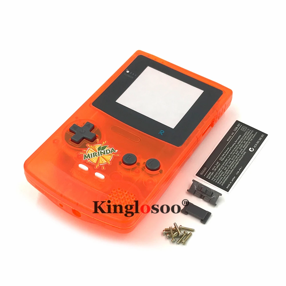 Limited edition shell case replacment for Nintendo Game boy color GBC console housing