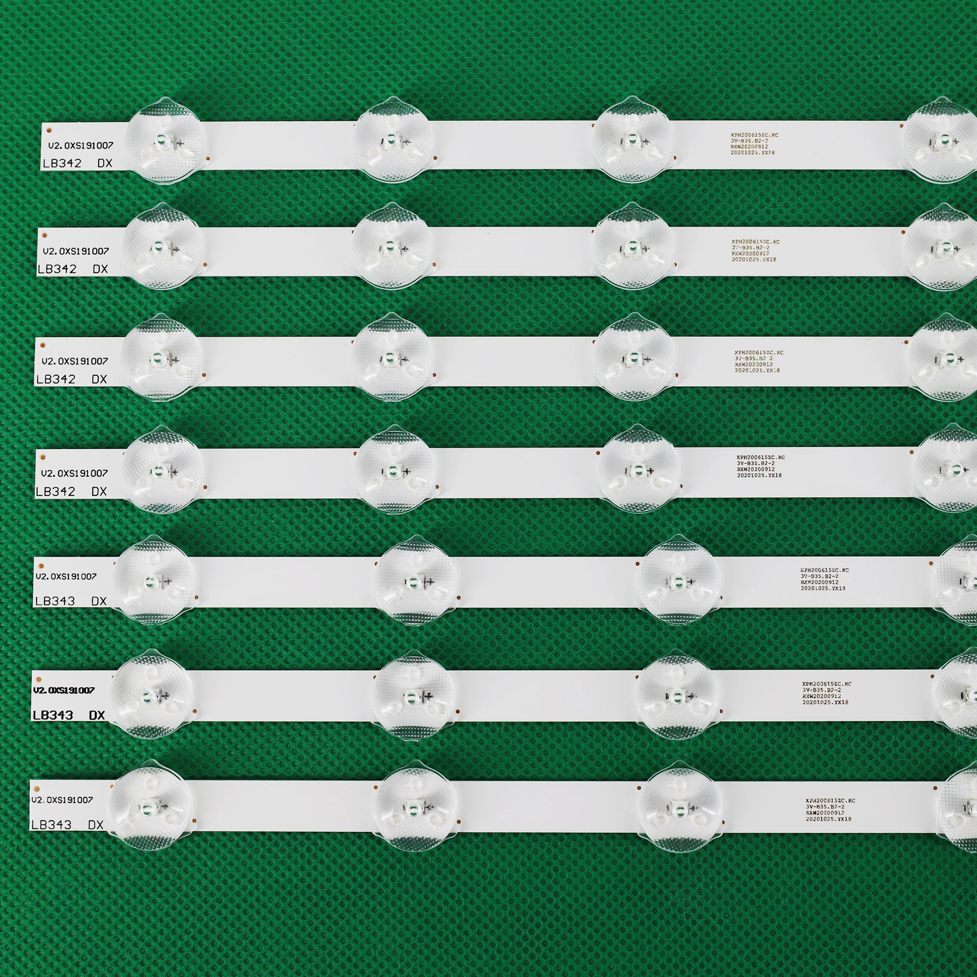 7pcs LED Backlight strip 9 Lamp For Pana sonic 50'' NDV REV1.1 TV A B HITACHI 50HYT62U VES500UNDC-2D-N01 TX-50A300B VES500UNDA