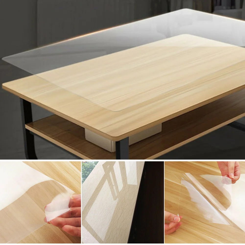 Transparent Protective Film Furniture Surface Protector Desk Table Anti-scratch Film CLH@8