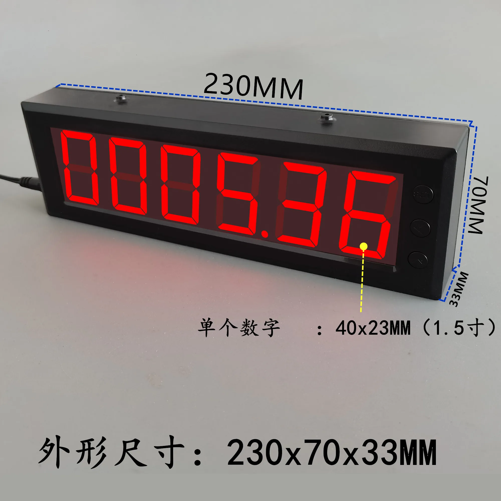 Meter Counter Roller Type High Precision Electronic Digital Display Crimping and Edge Banding Machine Counter Encoder Code Meter