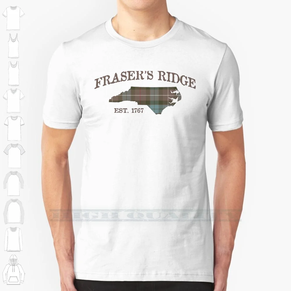 Fraser's Ridge Nc 100% Cotton T Shirt Frasers Ridge Nc Frasers Ridge North Carolina Nc Home Jammf Jamie Fraser Claire Fraser