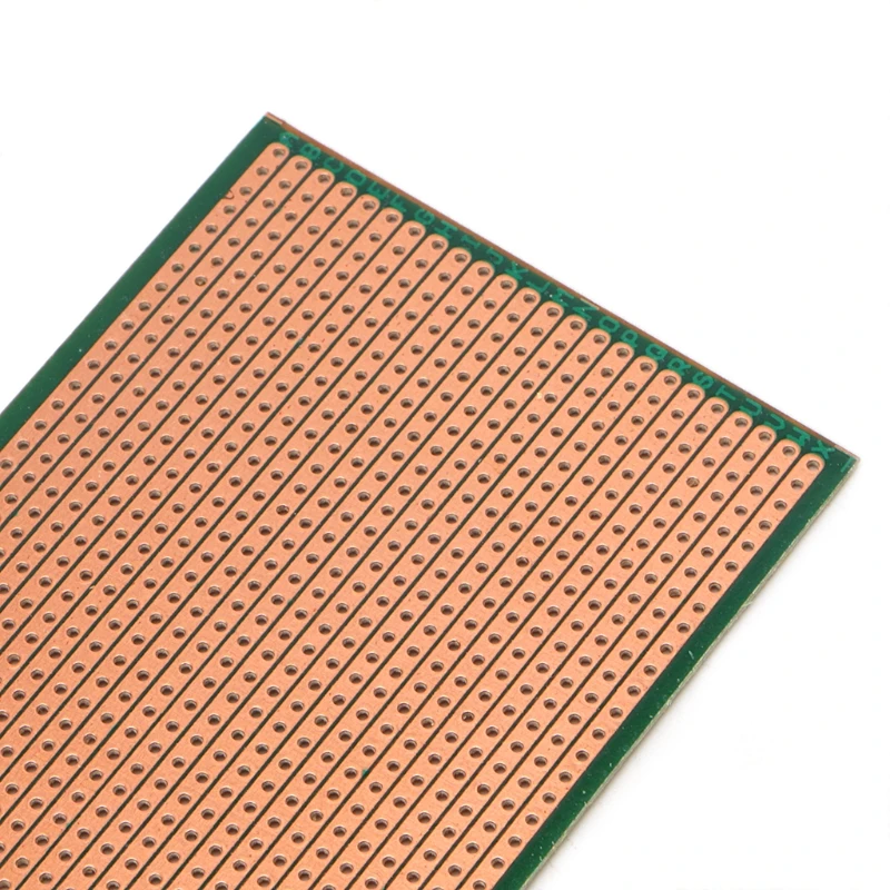 5 Pcs 6.5x14.5cm Stripboard Veroboard Uncut PCB Platine Single Side Circuit Board K9FA