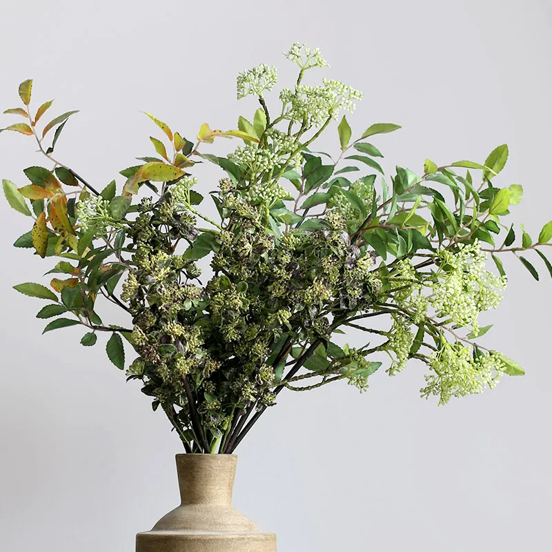 

Home accessories simulation plant green olive branch olive fruit American green plant indoor decoration living room simulation