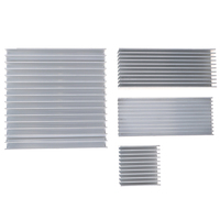 Hot sale 4 sizes Aluminum Alloy Heatsink Cooling Pad For High Power LED IC Chip Cooler Radiator Heat Sink