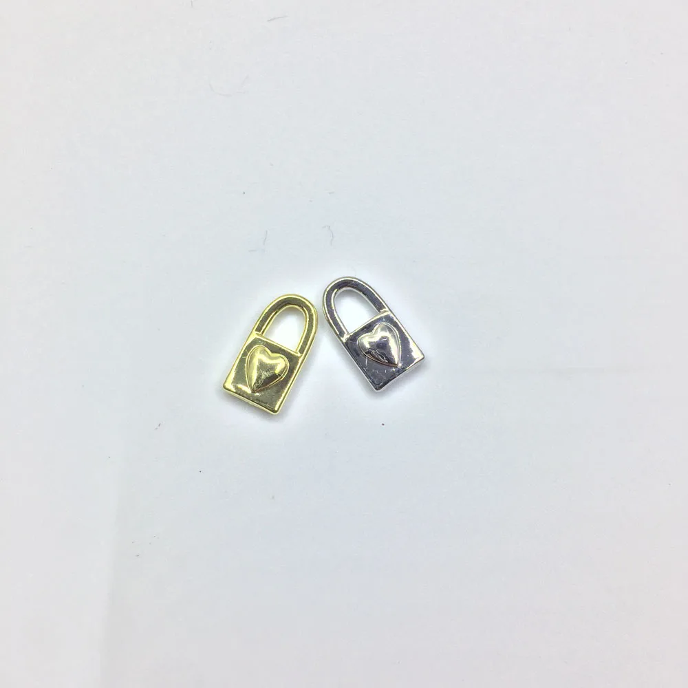 Eruifa – breloques en forme de cœur pour collier, boucle d'oreille, bracelet, bijoux, fait à la main, 2 couleurs, 5x10mm, 20 pièces, vente en gros