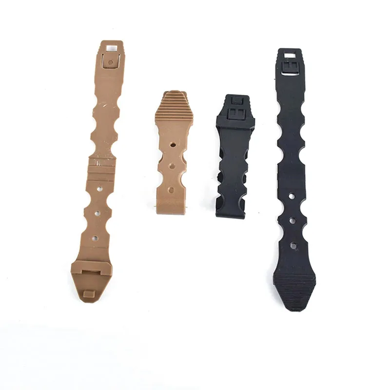 2PCS Durable Tactical Molle System Malice Clips Strap Buckle Accessory Nylon quick release strip