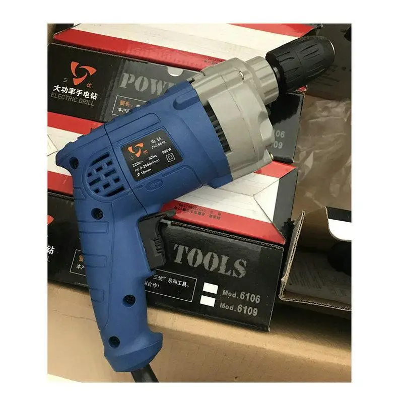 

720W Miniature Multifunctional Stepless Variable Speed Hand Drill Forward and Reverse Household Electric Tools 220V