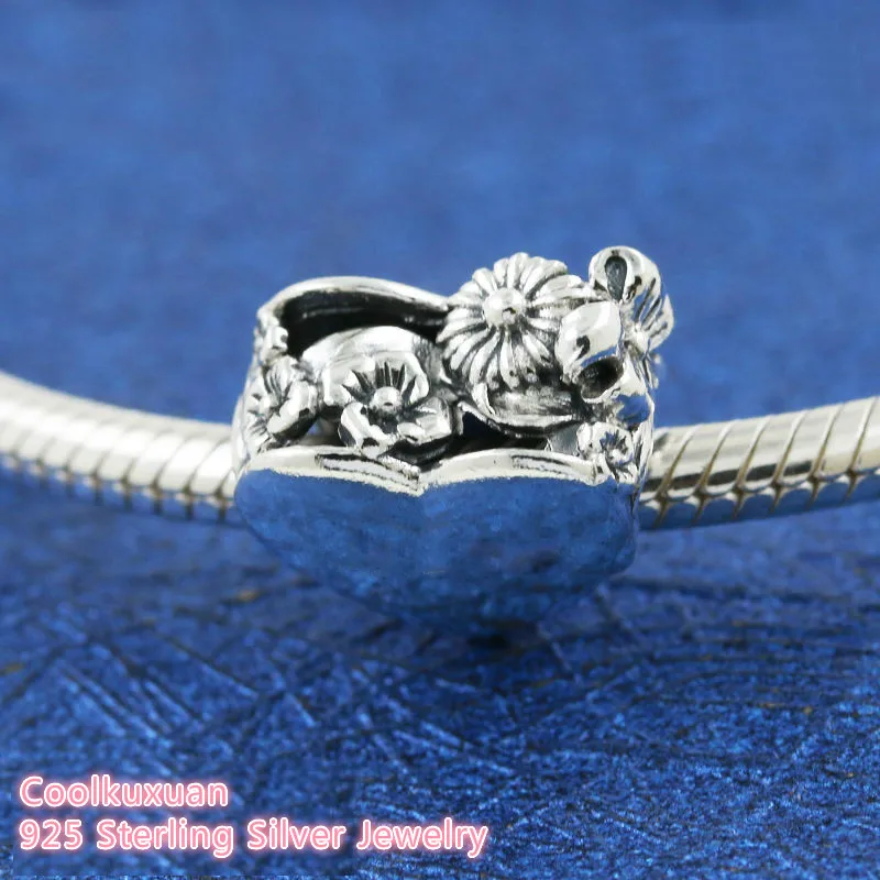 Inverno 100% 925 Sterling Silver non riesco a dire di fare senza di te perline con ciondoli a forma di cuore adatto alla creazione di gioielli con bracciali Pandora originali