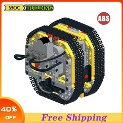 MOC Building Blocks Remote Control Compact Tank Assembly Model DIY Technology Science Bricks Toys Gifts