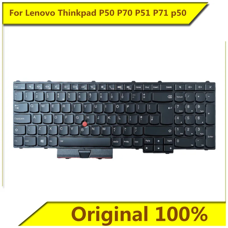 

For Lenovo Thinkpad P50 P70 P51 P71 p50 Notebook keyboard English US UI with backlight/without backlight New original For Lenovo