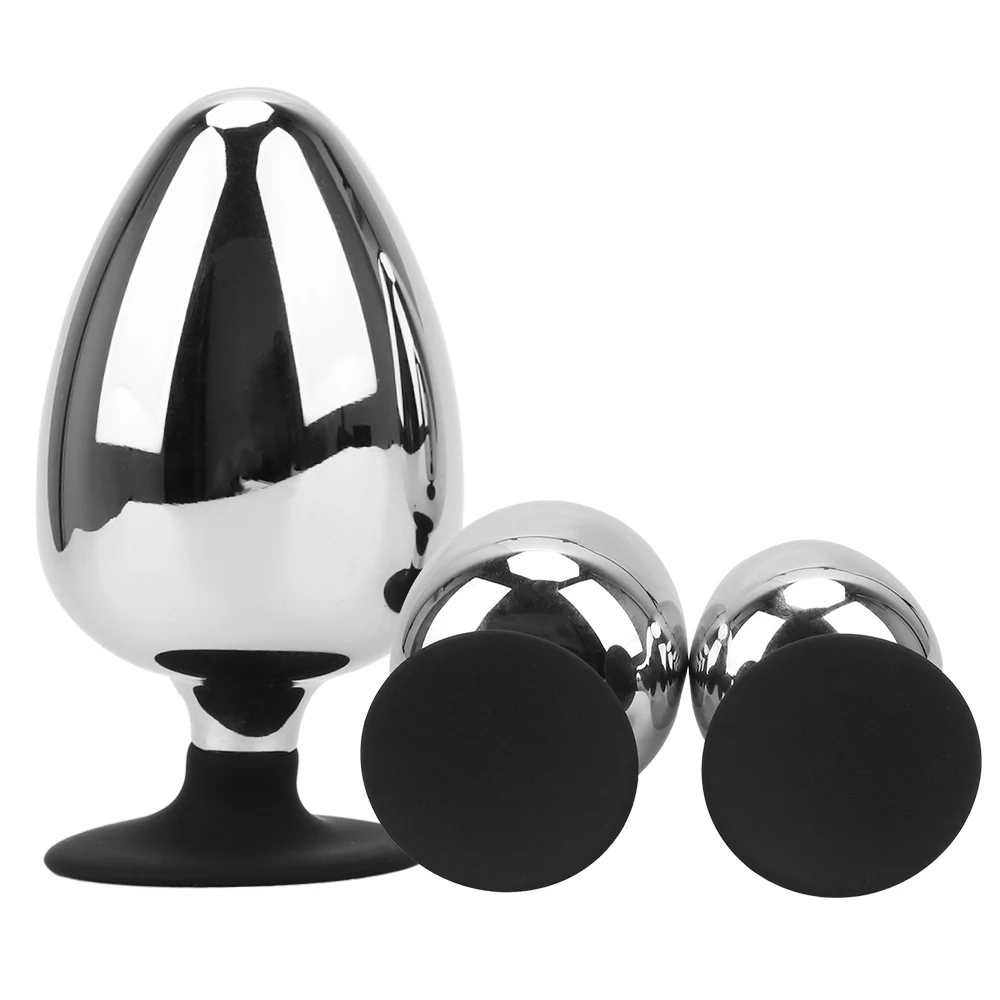 Extra Big Diameter Dilatador Anal Expander Metal Buttplug Adult Sex Toys Masturbator Large Anal Plug g Spot Butt Plugs For Women