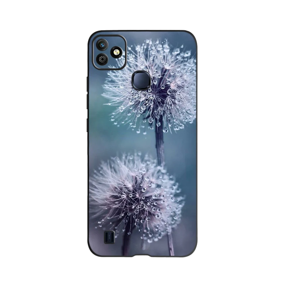 حافظة سوداء ناعمة لهاتف انفينيكس سمارت HD 2021 حافظة ظهر لافندر اللوحة Phoen المصد الواقي انفينيكس سمارت HD X612 كابا #5