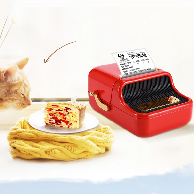 Small Food Pricing Machine B21 Baking Cake Bakery Bluetooth Connection Thermal Coding Machine Price Labeling Machine