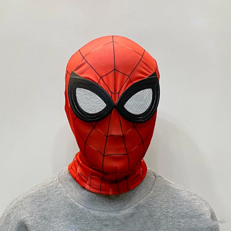 Disney Spiderman Cosplay Masks Peter Parker Spider-Man Figures Movie Hood Headgear Toys For Women Men Children Birthday Gift