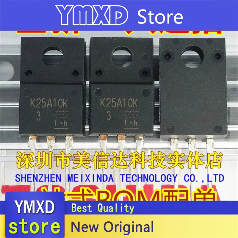 10 pz/lotto nuovo originale K25A10K TK25A10K TO220F 25A100V tubo effetto campo In magazzino