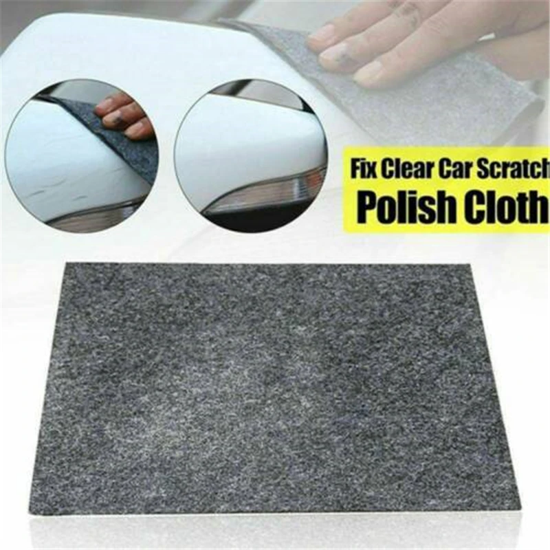 2Pcs Car Scratch Repair Cloth Car Scratch Eraser Magic Car Scratch Repair Remover Polish Scratch Remover Polish Magic Cloth