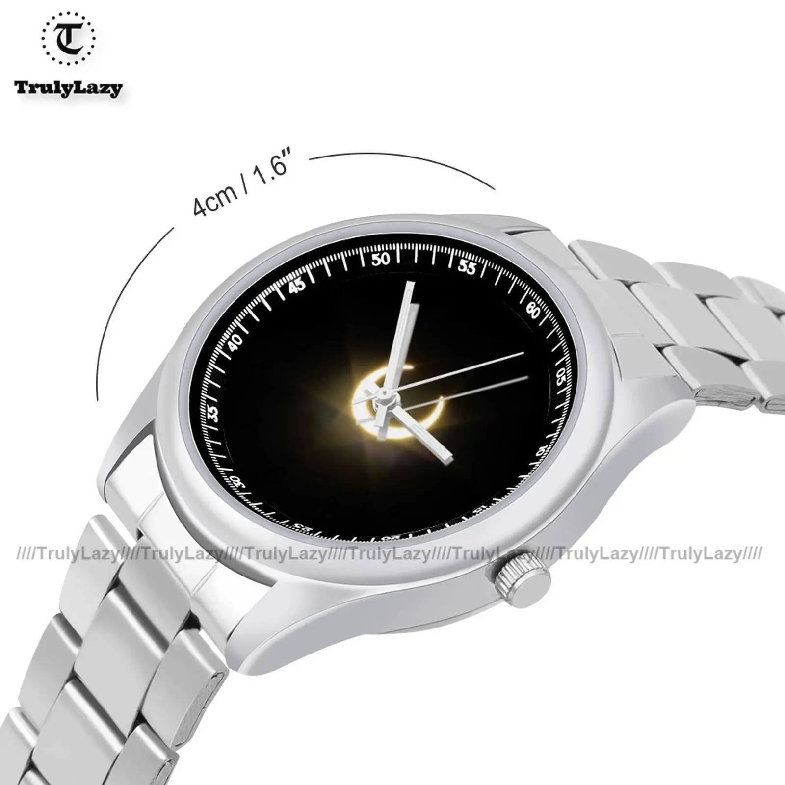 Solar Quartz Watch Photo Retro Wrist Watch Stainless New Sport Couple Wristwatch