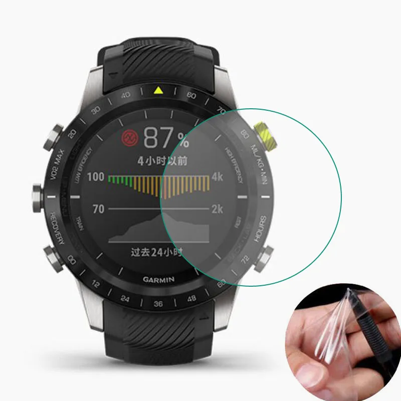 Soft TPU Clear Protective Film For Garmin MARQ Adventurer/Athlete/Driver/Captain/Aviator/Commander Watch Screen Protector Cover