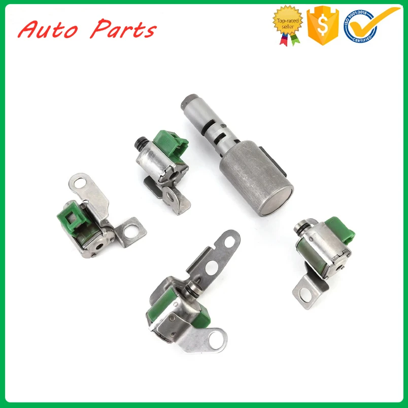 

5PCS Transmission Solenoid Shift Kit AW8040LE AW8140LE U440E U441E For FORD FIESTA For CHEVY CHEVROLET AVEO For TOYOTA YARIS