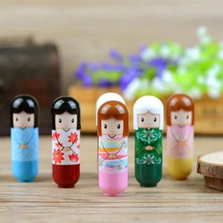 오래 지속되는 위생 보습 립스틱, 메이크업 립 케어, 여성/어린이 만화 기모노, 끊임없이 변화하는 립밤 립스틱, 1 개