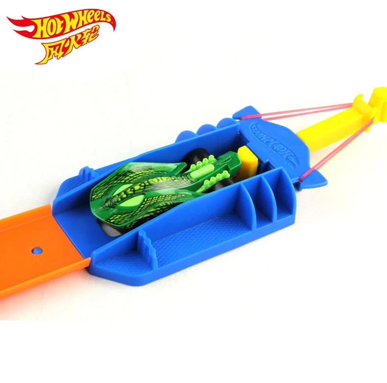 Hot Wheels Car Track Set Pop-up Launch Model Car Kids Toys for Children Diecast Brinquedos Hotwheels Kids Birthday Gift Boy Toy