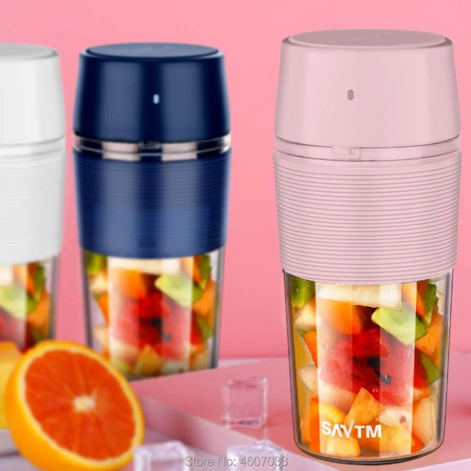 300ml tragbare Entsafter elektrische USB wiederauf ladbare Mixer Maschine Mixer Mini Saft becher Hersteller schnelle Mixer Küchenmaschine