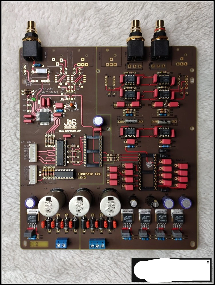 

HIFI Forum 10th Anniversary TDA1541 DAC decoder board semi-finished products