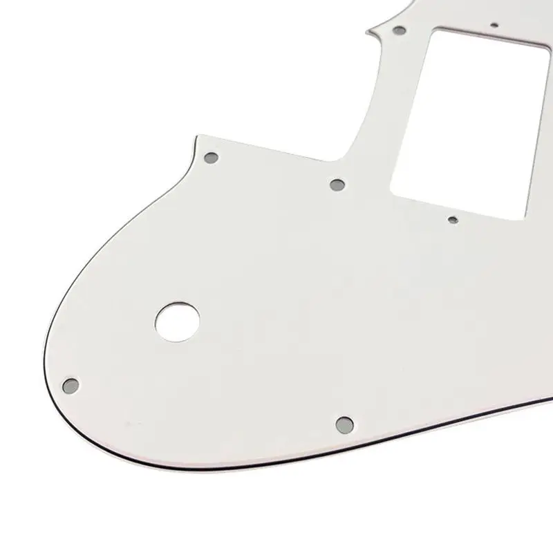 Pleroo Custom Guitar Parts - For US FD 72 Tele Deluxe Reissue Guitar Pickguard With PAF Humbucker Replacement Flame Pattern