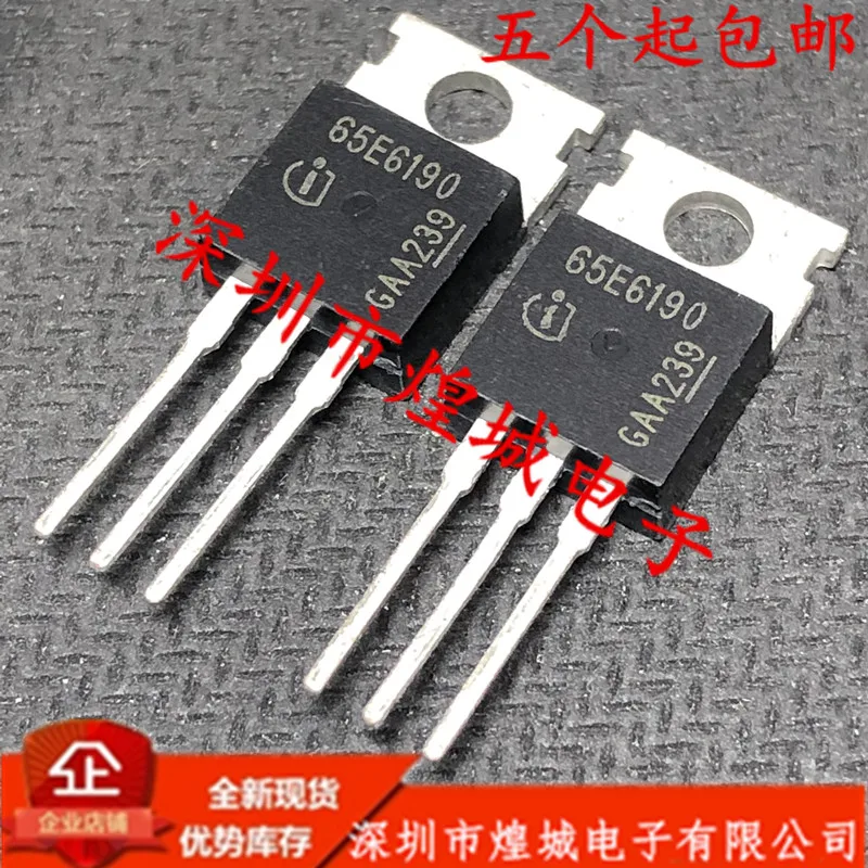 

5 шт./лот 65E6190 IPP65R190E6 220 до-650 в А 5
