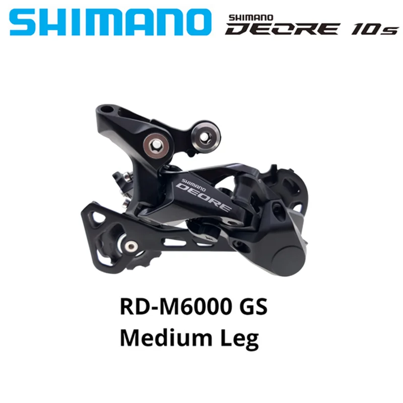 Shimano Deore M6000 1x10S MTB Bike Derailleurs Groupset SL-M6000 Right Shifter Lever RD-M6000 Rear Bicycle Switch Original Bike