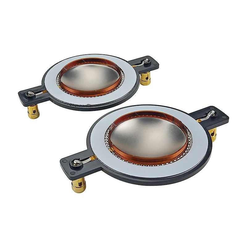 GHXAMP-Voice Coil Titanium Film Chifre Tweeter, Diafragma Anel Driver, Treble Speaker, Acessórios de Reparação, DIY, 51,3mm, 2Pcs