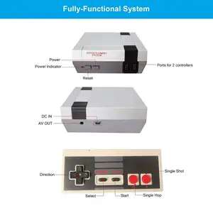 AV/HDMI NES Mini Edisi Klasik Konsol Video Game Retro dengan 2 Pengontrol Bawaan 600 Game Nintendo Klasik 12 penjualan terbaik nes nintendo - №