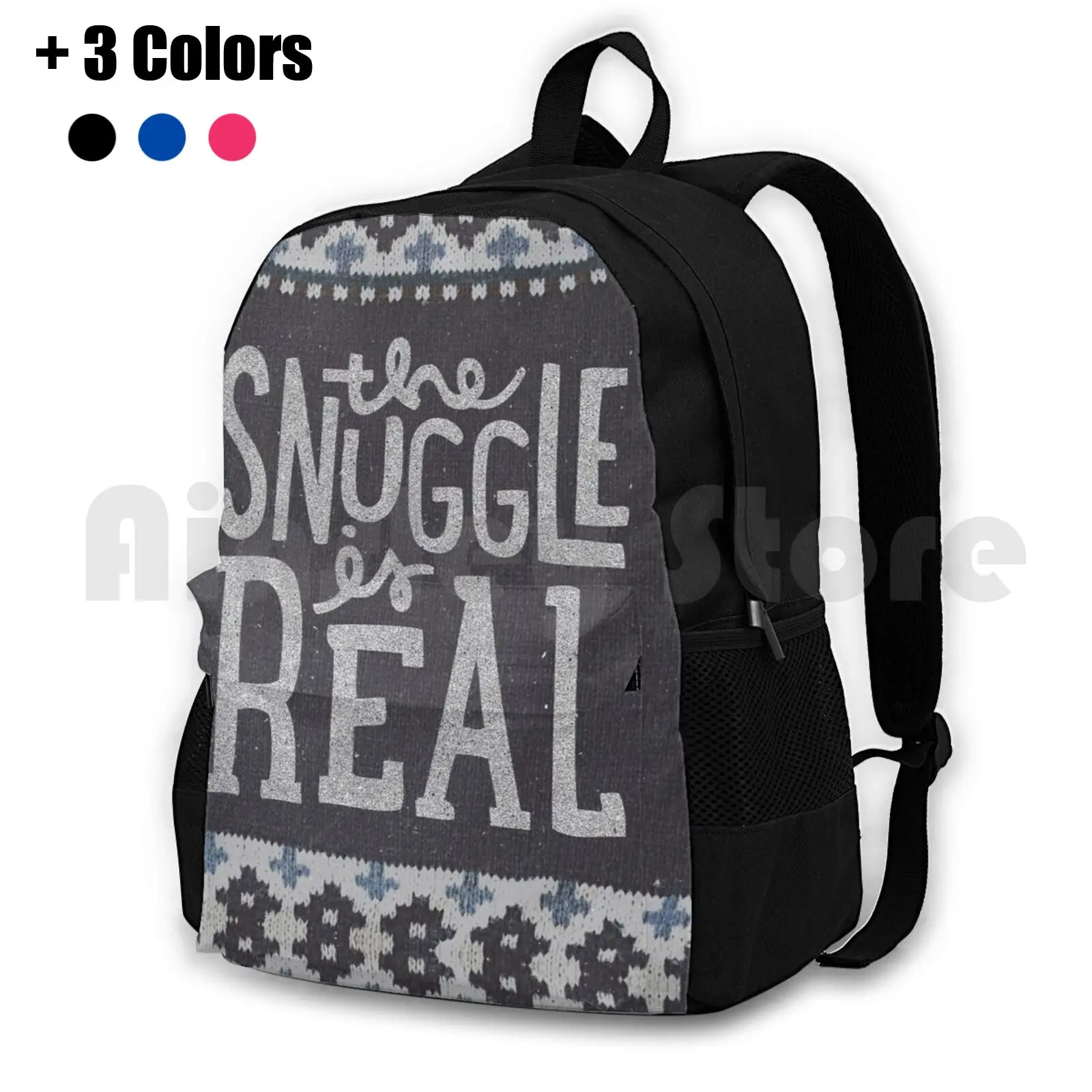 The Snuggle Is Real Outdoor Hiking Backpack Riding Climbing Sports Bag Ella Lopez Lucifer Lucifer Ella Ella Lopez The Cabin