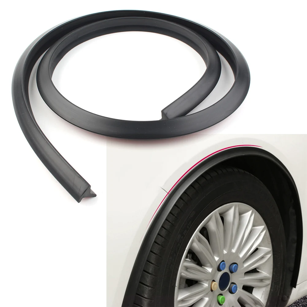 150cm Car Fender Flare Arch Wheel Trim Protector Universal Car Wheel Eyebrow Strip weather Rain Seal