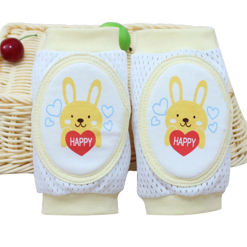 Cartoon Baby Knie Pads Anti Slip Mesh Kissen Krabbeln Schutz Baumwolle Kinder Kniescheiben Kinder Für Grils Jungen Beinlinge 0-3Y